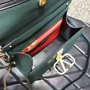 Forubags Valentino Garavani VSling Handbag Deep Green – 2828# – 25.5x12x19 cm - 5