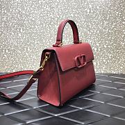 Forubags Valentino Garavani VSling Handbag Bordeaux – 2828# – 25.5x12x19 cm - 4