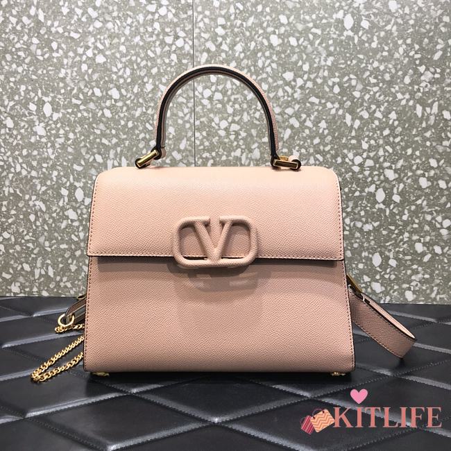Forubags Valentino Garavani VSling Handbag Pink – 2828# – 25.5x12x19 cm - 1