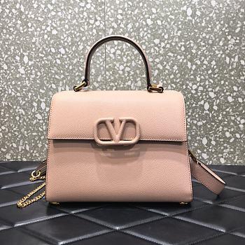 Forubags Valentino Garavani VSling Handbag Pink – 2828# – 25.5x12x19 cm