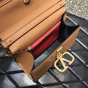 Forubags Valentino Garavani VSling Handbag Brown – 2828# – 25.5x12x19 cm - 5