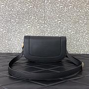 Forubags Valentino Garavani SuperVee Calf  Leather Crossbody Medium Bag Black – 2009# – 26.5x9x16 cm - 2