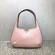 Forubags Valentino Garavani Twinkle Studs Grained Calfskin Pink – 20077# – 36x23x4 cm - 1