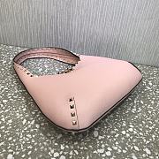 Forubags Valentino Garavani Twinkle Studs Grained Calfskin Pink – 20077# – 36x23x4 cm - 4