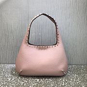 Forubags Valentino Garavani Twinkle Studs Grained Calfskin Pink – 20077# – 36x23x4 cm - 6