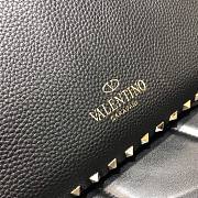 Forubags Valentino Double-Sided Grain Cowhide Shopping Bag Brown – 3030# – 33 cm - 6