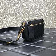 Forubags Valentino Garavani Identity Print Crossbody Belt Bag Black – 0952# – 19x4x10cm - 6