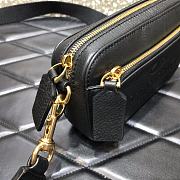 Forubags Valentino Garavani Identity Print Crossbody Belt Bag Black – 0952# – 19x4x10cm - 5