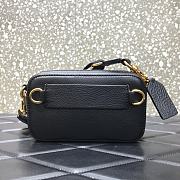 Forubags Valentino Garavani Identity Print Crossbody Belt Bag Black – 0952# – 19x4x10cm - 4