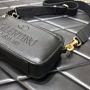 Forubags Valentino Garavani Identity Print Crossbody Belt Bag Black – 0952# – 19x4x10cm - 3