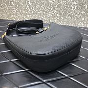 Forubags Valentino Garavani Identity calfskin HOBO Handbag Black – 0957# – 30x9x27 cm - 4