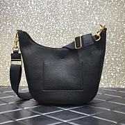 Forubags Valentino Garavani Identity calfskin HOBO Handbag Black – 0957# – 30x9x27 cm - 5