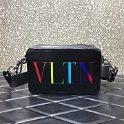 Forubags Valentino Imported Leather Belt Bag VLTN Printing – 0959# – 23x13x7 cm - 1