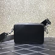 Forubags Valentino Imported Leather Belt Bag Bright White VLTN Printing – 0959# – 23x13x7 cm - 5