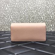 Forubags Valentino V Gold Chain Handbag Pink – 061# – 20x5.5x10 cm - 6