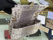 Forubags Bvlgari Silver Snake Handbag - 287993 – 22.5x15x10 cm - 4