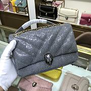 Forubags Bvlgari Grey Snake Handbag - 287993 – 22.5x15x10 cm - 2