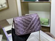 Forubags Bvlgari Snake Purple Handbag - 290472 – 17.5x12x7cm - 4