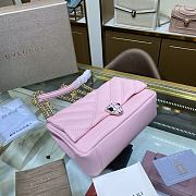 Forubags Bvlgari Serpenti Cabochon Handbag Pink - 287993 – 22.5x15x10 cm - 3