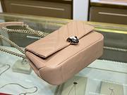 Forubags Bvlgari Serpenti Cabochon Handbag Beige - 287993 – 22.5x15x10 cm - 6