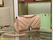 Forubags Bvlgari Serpenti Cabochon Handbag Beige - 287993 – 22.5x15x10 cm - 5