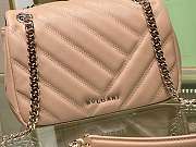 Forubags Bvlgari Serpenti Cabochon Handbag Beige - 287993 – 22.5x15x10 cm - 4