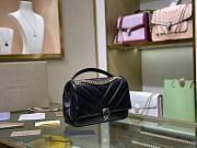 Forubags Bvlgari Serpenti Cabochon Handbag Black - 287993 – 22.5x15x10 cm - 4