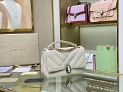 Forubags Bvlgari Serpenti Cabochon Handbag White - 287993 – 22.5x15x10 cm - 5