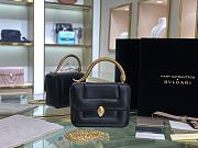Forubags Bvlgari Serpenti Forever Matelasse Quilted Embossed Lambskin Black – 291071 – 19x15x6 cm - 1