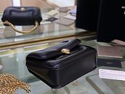 Forubags Bvlgari Serpenti Forever Matelasse Quilted Embossed Lambskin Black – 291071 – 19x15x6 cm - 5