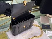 Forubags Bvlgari Serpenti Forever Matelasse Quilted Embossed Lambskin Black – 291071 – 19x15x6 cm - 3