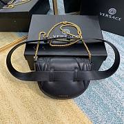 Versace Virtus Medusa Waist Bag Crossbody Black – 1002– 18x4x14 cm - 5