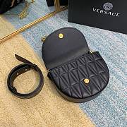 Versace Virtus Medusa Waist Bag Crossbody Black – 1002– 18x4x14 cm - 4