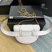 Versace Virtus Medusa Waist Bag Crossbody White – 1002– 18x4x14 cm - 2