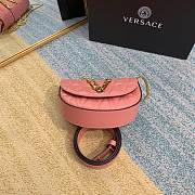 Versace Virtus Medusa Waist Bag Crossbody Pink – 1002– 18x4x14 cm - 3