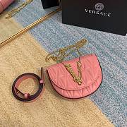 Versace Virtus Medusa Waist Bag Crossbody Pink – 1002– 18x4x14 cm - 2