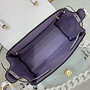 Versace Virtus Medusa Trumpet Handbag White – 1040 – 20x10x17 cm - 3