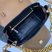 Versace Virtus Medusa Trumpet Handbag Brown – 1040 – 25x15x22 cm - 2