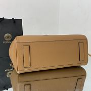 Versace Virtus Medusa Trumpet Handbag Brown – 1040 – 35x14x25 cm - 5