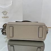 Versace Virtus Medusa Trumpet Handbag Grey – 1039 – 25x15x22 cm - 5
