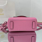 Versace Virtus Medusa Trumpet Handbag Pink – 1040 – 20x10x17 cm - 6