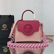 Versace Virtus Medusa Trumpet Handbag Light/Deep Pink – 1040 – 20x10x17 cm - 1