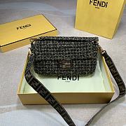 Fendi Baguette Old Flower Hollow Weaving Craft – 2023 - 26x15x6 cm - 1