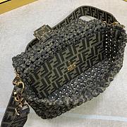 Fendi Baguette Old Flower Hollow Weaving Craft – 2023 - 26x15x6 cm - 6
