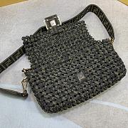 Fendi Baguette Old Flower Hollow Weaving Craft – 2023 - 26x15x6 cm - 2