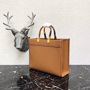 Fendi Medium Sunshine Tote Bag Brown - 8BH386 – 36x17x31 cm - 3