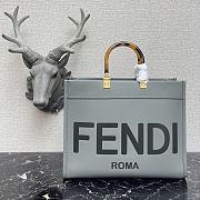 Fendi Medium Sunshine Tote Bag Grey - 8BH386 – 36x17x31 cm - 1