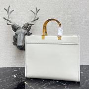 Fendi Medium Sunshine Tote Bag White - 8BH386 – 36x17x31 cm - 4