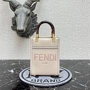 Fendi Mini Sunshine Tote Bag Light Pink - 8BS051 – 13x18x6.5 cm - 1