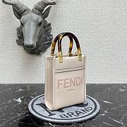 Fendi Mini Sunshine Tote Bag Light Pink - 8BS051 – 13x18x6.5 cm - 2